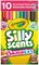 Crayola Silly Scents Washable Slim Markers 10/Pkg-Assorted Colors